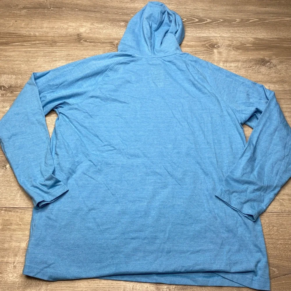 The North Face Hoodie Mens XL Blue Lightweight Pullover Activewear Outdoor